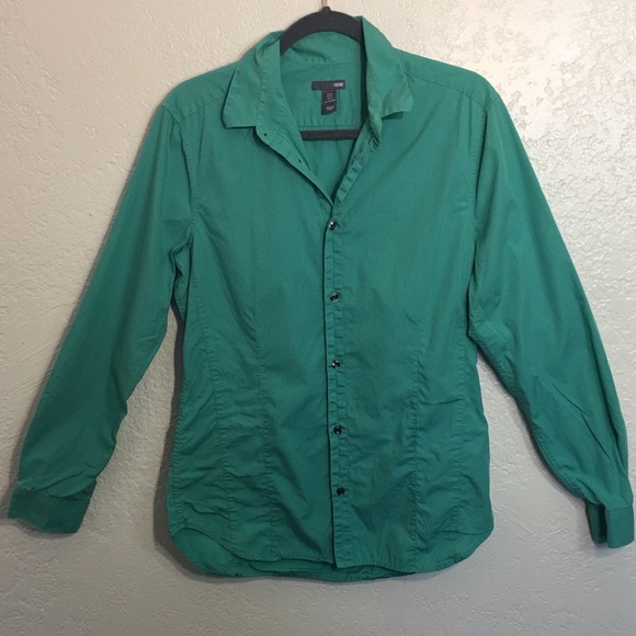 H y M button down shirts  size M - Picture 2 of 6